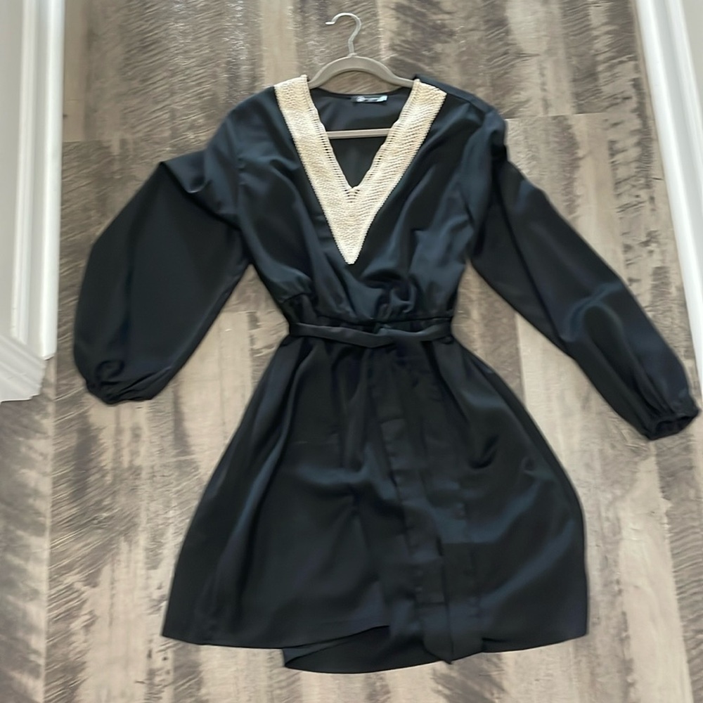 Casual Black Dress